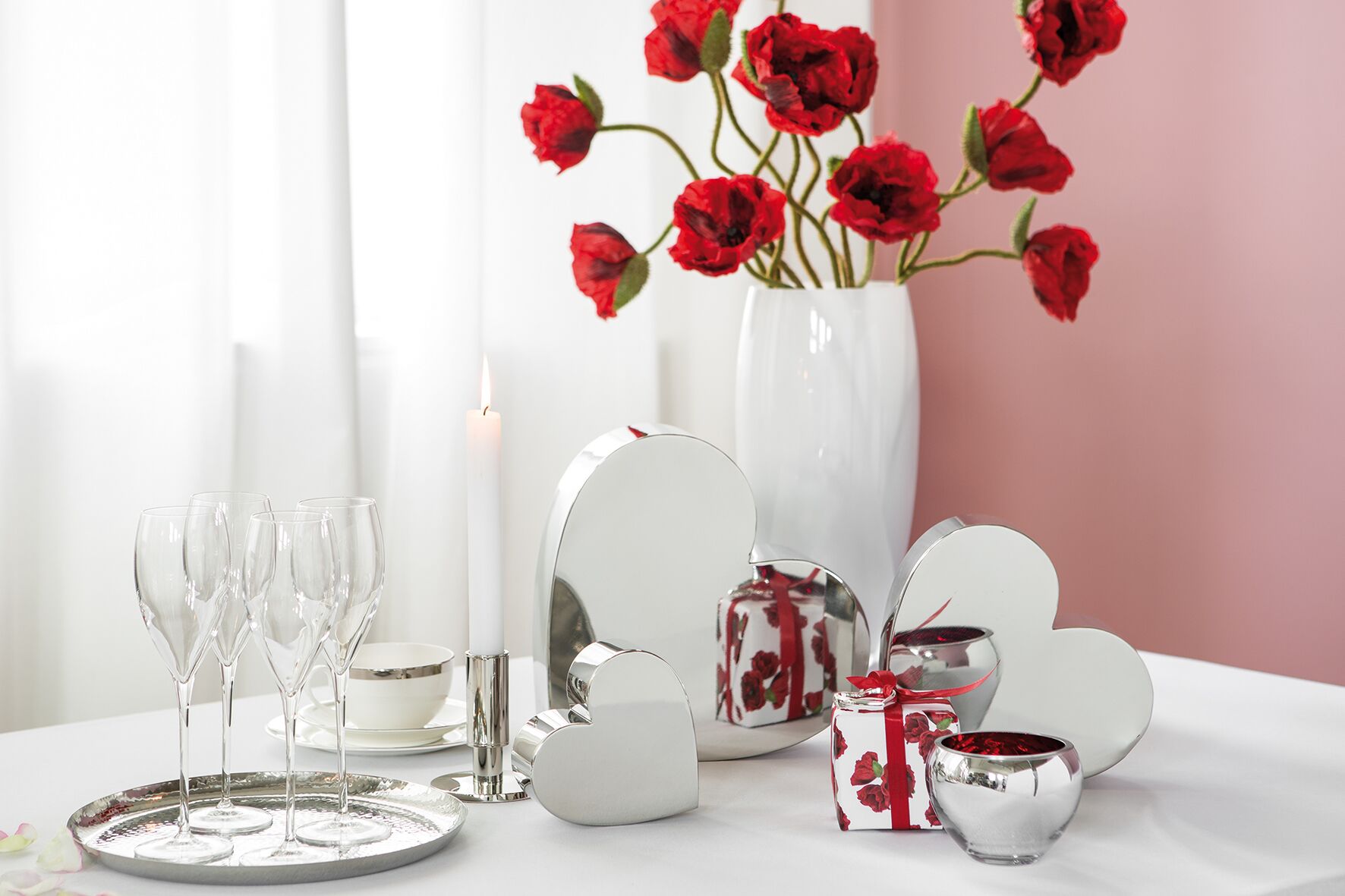 Fink Living Cora Herz II Valentinstag Frühstück
