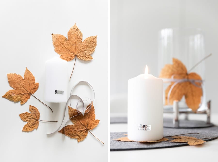 Herbstliche Windlichter