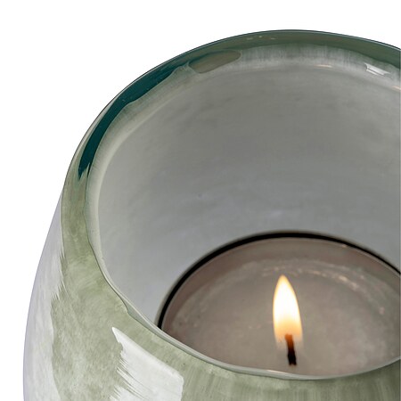 Bild 2 - Fink living Vase/ Windlicht MARLY salbei klein