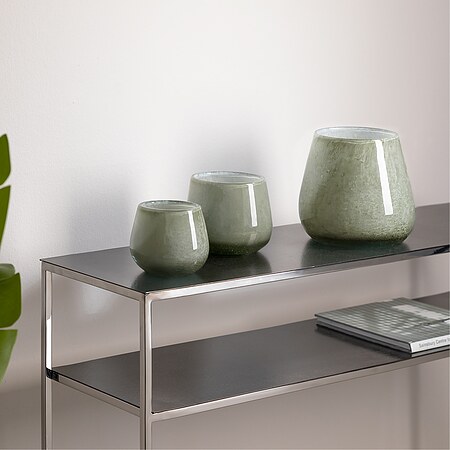 Bild 4 - Fink living Vase/ Windlicht MARLY salbei klein