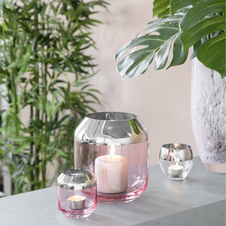 Bild 2 - Fink Living SMILLA Teelichthalter rosa I