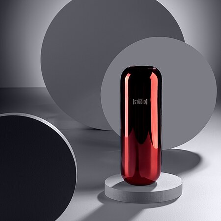 Bild 2 - Fink Studio HIGH END Vase shiny red