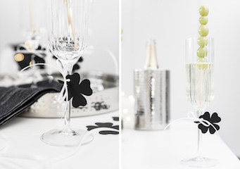 Silvester mit Fink - Sekt und W�nsche f�r das neue Jahr