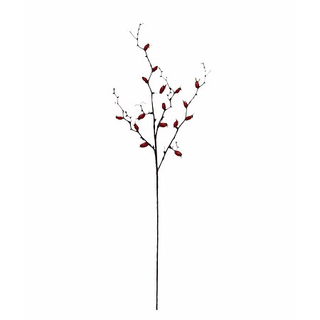 Bild 1 - Kunstblumen Hagebuttenzeig