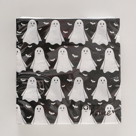 Bild 1 - Servietten Ghostie schwarz