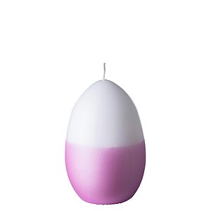 Fink Living Eikerze fuchsia/ wei�