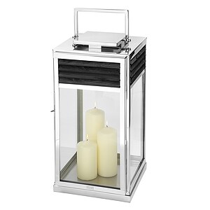 Fink Living GENUA Laterne schwarz H�he 60cm