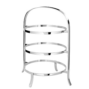 Fink Living Telleretagere PLATE 3fach gro� geh�mmert