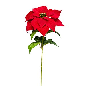 Kunstblumen Weihnachtsstern